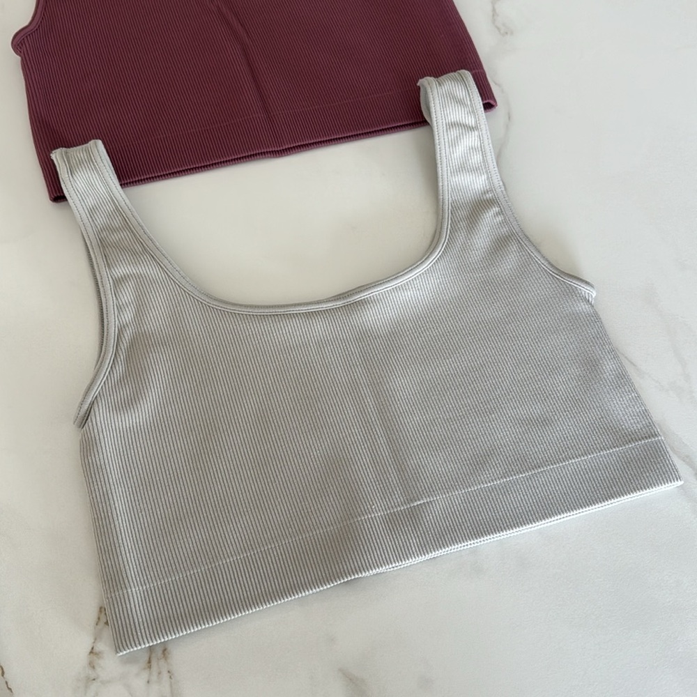 Set Active Ribbed Bras - Picture 4 of 6